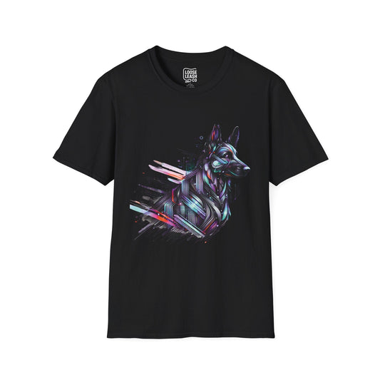 Printify T-Shirt XS / Black Cyber Shepherd – German Shepherd Unisex Tee